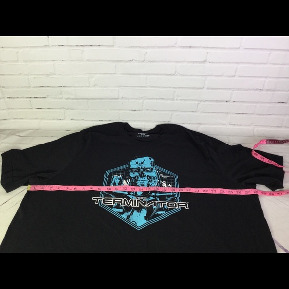 Gutter Garbs Mens 4XL The Terminator Black T-Shirt - Picture 5 of 6